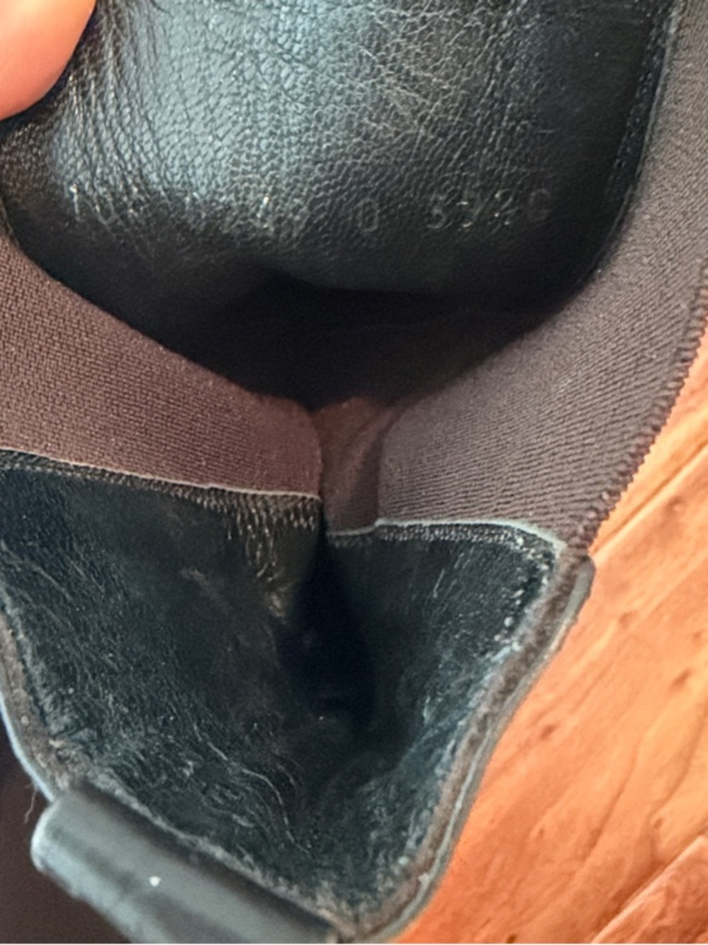 Authentic Gucci Vintage Brown Leather High Ankle Heeled Chelsea Boots Size 39.5 - Picture 7 of 11